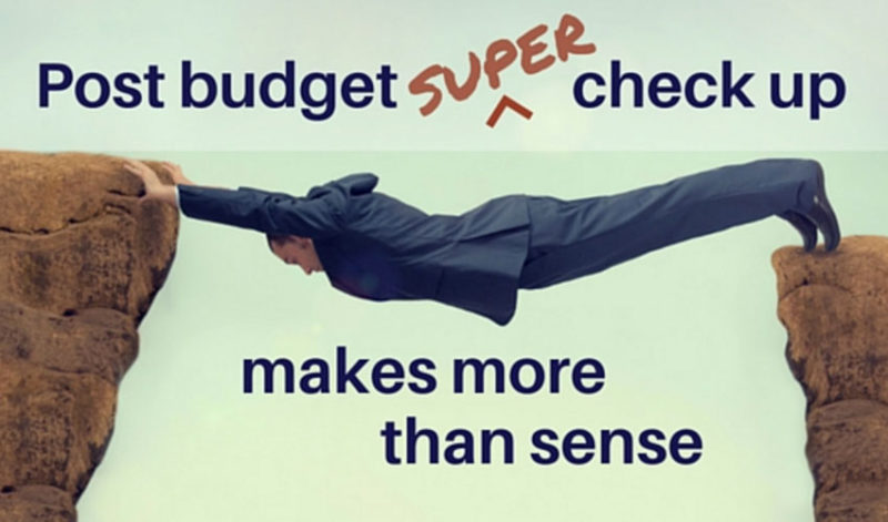 A post budget super check makes more than sense